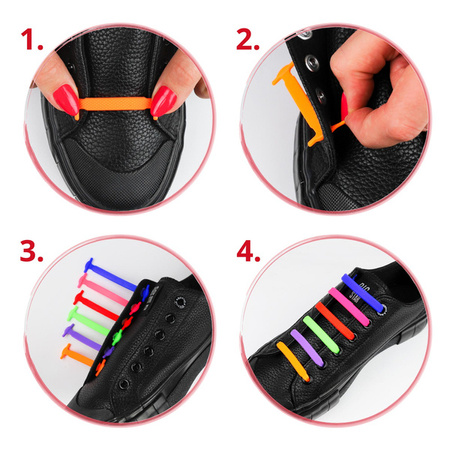 Sznurówki bez wiązania trampki adidasy 