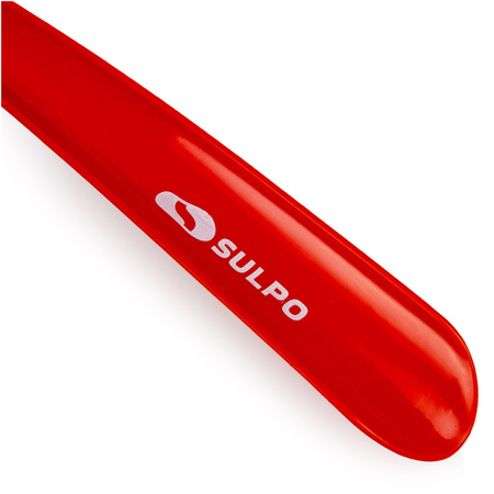 Plastikowa łyżka do obuwia długa czerwona 42 cm - A228_05